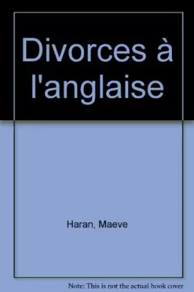 Couverture du produit · Divorces à l'anglaise