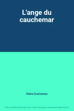 Couverture du produit · L'ange du cauchemar