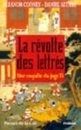 Couverture du produit · La Révolte des lettrés