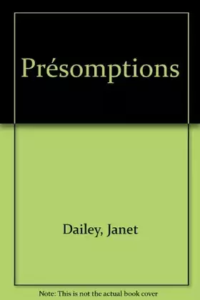 Couverture du produit · Présomptions