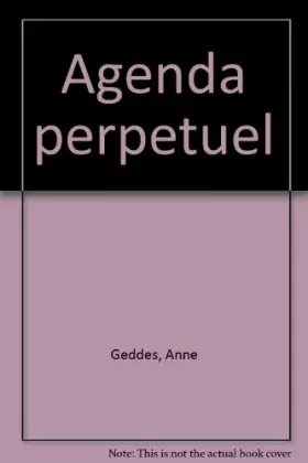 Couverture du produit · AGENDA PERPETUEL