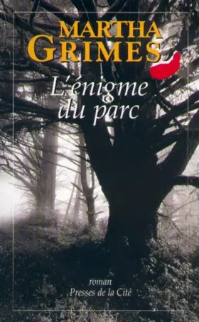 Couverture du produit · L'énigme du parc