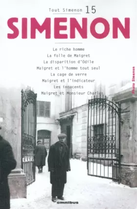 Couverture du produit · Tout Simenon, tome 15