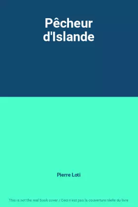 Couverture du produit · Pêcheur d'Islande