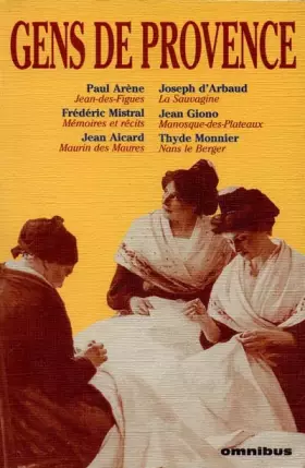 Couverture du produit · Gens de Provence
