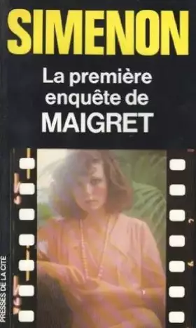 Couverture du produit · LA PREMIERE ENQUETE DE MAIGRET