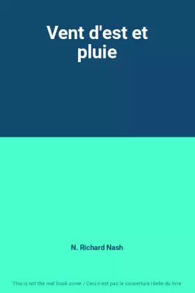 Couverture du produit · Vent d'est et pluie