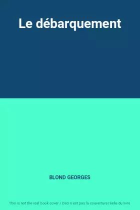 Couverture du produit · Le débarquement