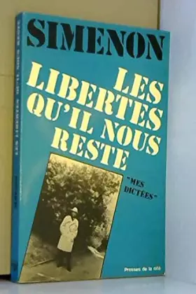 Couverture du produit · Les libertés qu'il nous reste