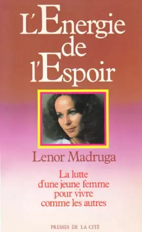 Couverture du produit · L'ENERGIE DE L'ESPOIR