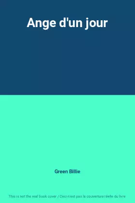Couverture du produit · Ange d'un jour