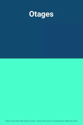 Couverture du produit · Otages