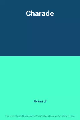 Couverture du produit · Charade