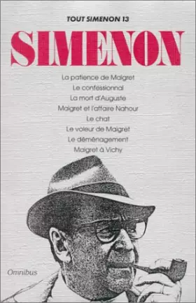 Couverture du produit · Tout Simenon, tome 13