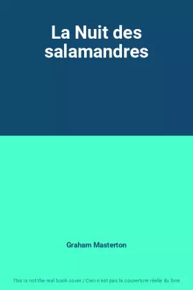 Couverture du produit · La Nuit des salamandres
