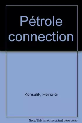 Couverture du produit · Pétrole connection