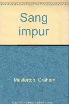 Couverture du produit · Sang impur