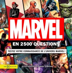 Couverture du produit · Marvel en 2 500 questions