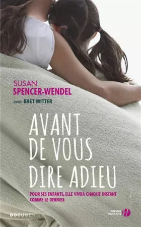 Couverture du produit · Avant de vous dire adieu