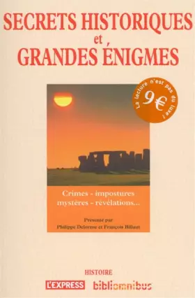 Couverture du produit · Secrets historiques et grandes énigmes