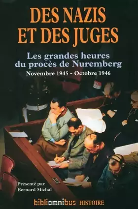 Couverture du produit · Des nazis et des juges