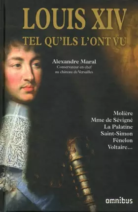 Couverture du produit · Louis XIV tel qu'ils l'ont vu