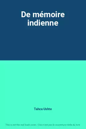Couverture du produit · De mémoire indienne