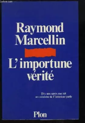 Couverture du produit · L'importune verite