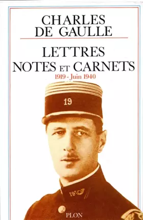 Couverture du produit · Lettres, Notes et Carnets