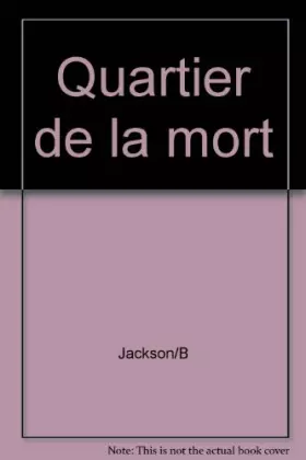 Couverture du produit · Quartier de la mort        car