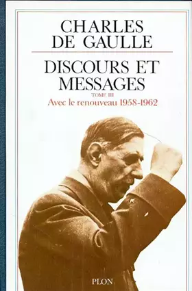 Couverture du produit · Discours et messages (03)