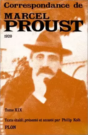 Couverture du produit · Correspondance, tome 19
