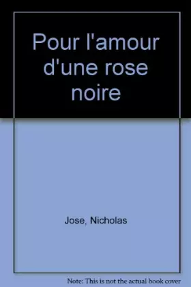 Couverture du produit · Pour l'amour d'une rose noire