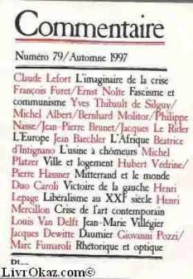 Couverture du produit · Commentaire n° 79 - Automne 1997