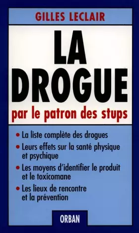 Couverture du produit · La drogue