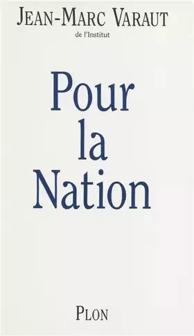 Couverture du produit · Pour la nation