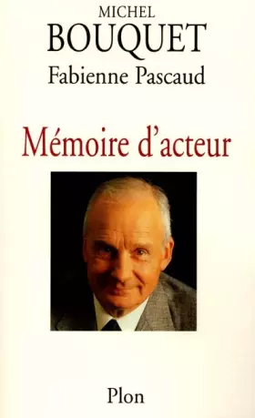 Couverture du produit · Mémoire d'acteur