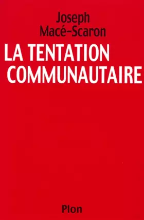 Couverture du produit · Tentation Communautaire