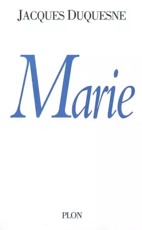 Couverture du produit · Marie