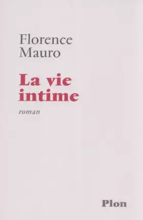 Couverture du produit · La vie intime