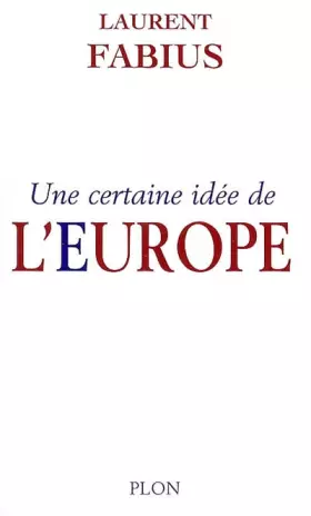 Couverture du produit · Une certaine idée de l'Europe