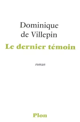 Couverture du produit · DERNIER TEMOIN