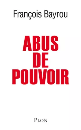 Couverture du produit · Abus de pouvoir