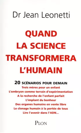 Couverture du produit · Quand la science transformera l'humain