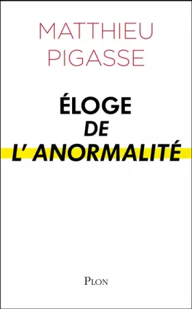 Couverture du produit · Eloge de l'anormalité