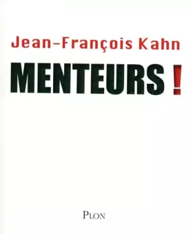 Couverture du produit · Menteurs!