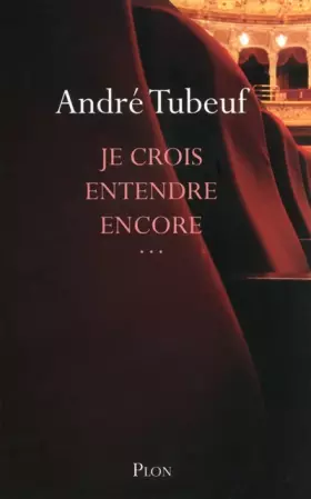 Couverture du produit · Je crois entendre encore...