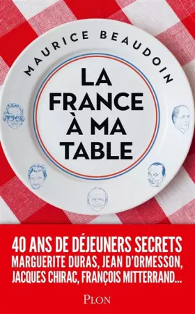 Couverture du produit · La France à ma table
