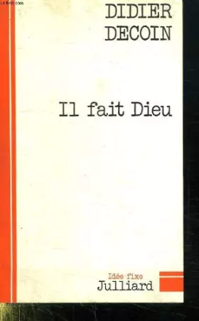 Couverture du produit · Fait dieu (il)