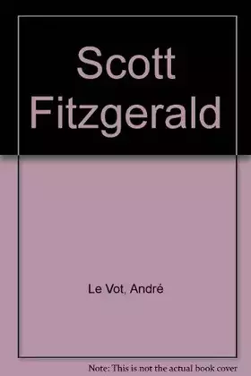Couverture du produit · Scott fitzgerald